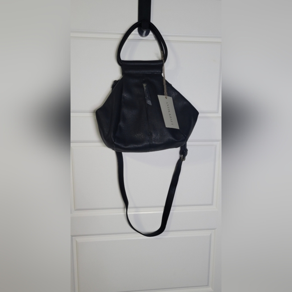 Antik Kraft Black Crossbody Slouchy Bag - New w/ Tags